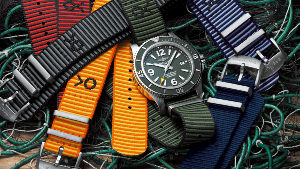 Breitling's Econyl Nato Straps