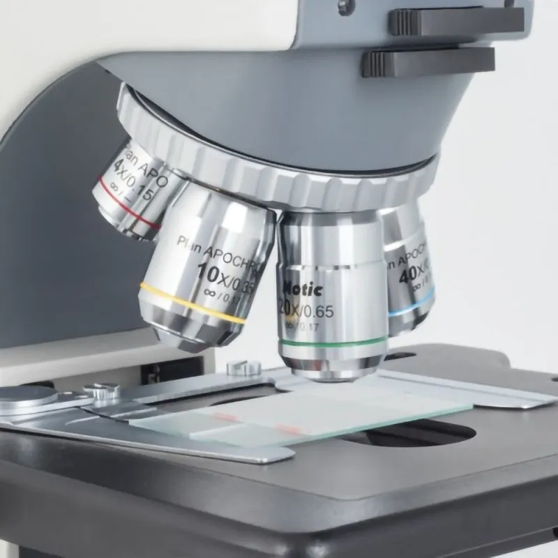 Motic BA410E Elite Trinocular Microscope Sextuple 100W