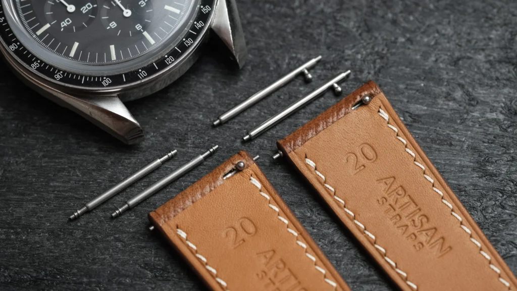 Artisan Leather Strap with Spring-Bars